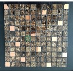 Glass And Carving Resin Mosaic Tile - Brown
